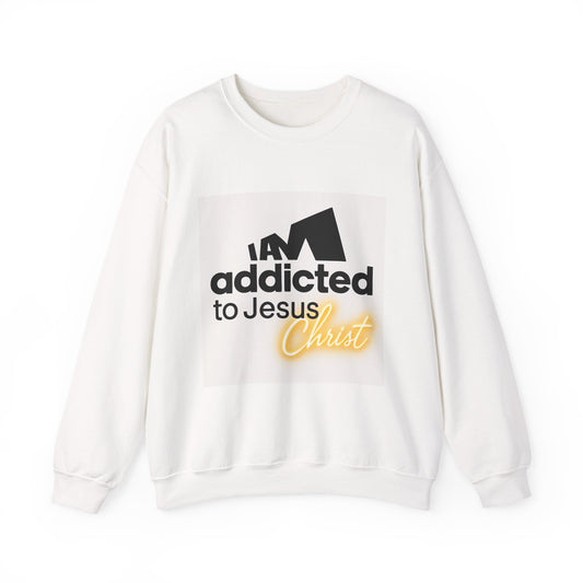 Addicted to Jesus Christ Crewneck Sweatshirt — "The Word of God Can Not Fail" Christian Pullover