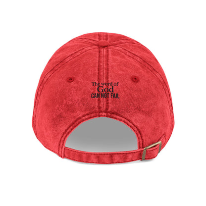 Embroidered Vintage Cap — "Addicted to Jesus' Love" Distressed Baseball Hat