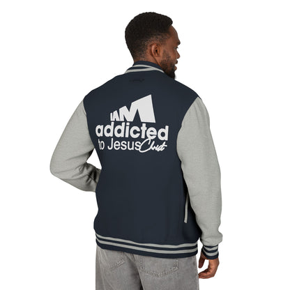 Letterman Jacket — "Addicted to Jesus" Christian Varsity Jacket