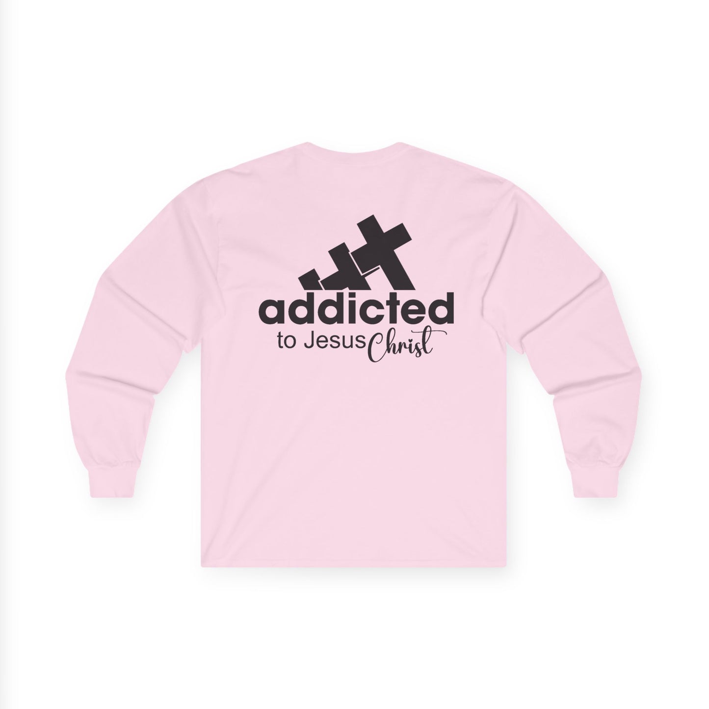 Long Sleeve Tee  "The Word of God Cannot Fail" / Addicted to Jesus Christian Shirt