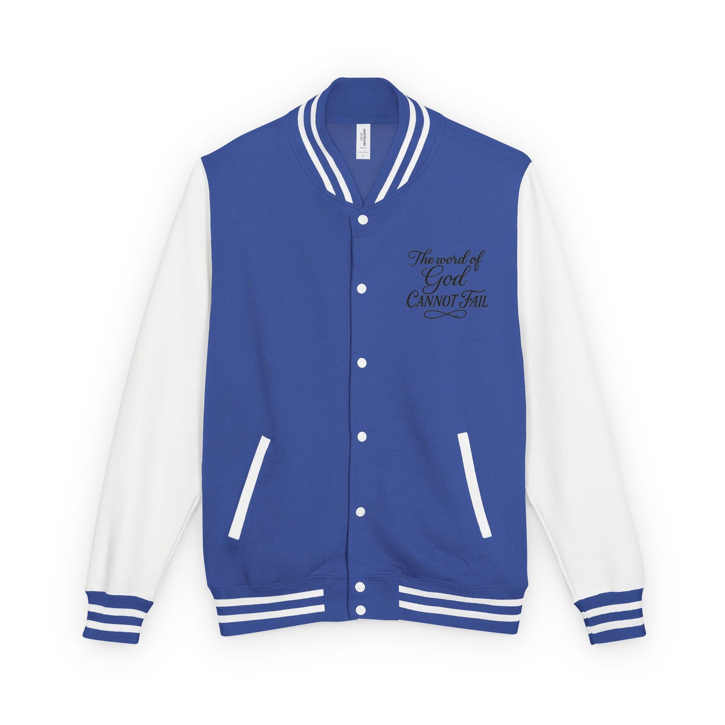 Letterman Jacket — "Addicted to Jesus" Christian Varsity Jacket