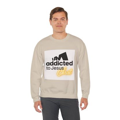 Addicted to Jesus Christ Crewneck Sweatshirt — "The Word of God Can Not Fail" Christian Pullover