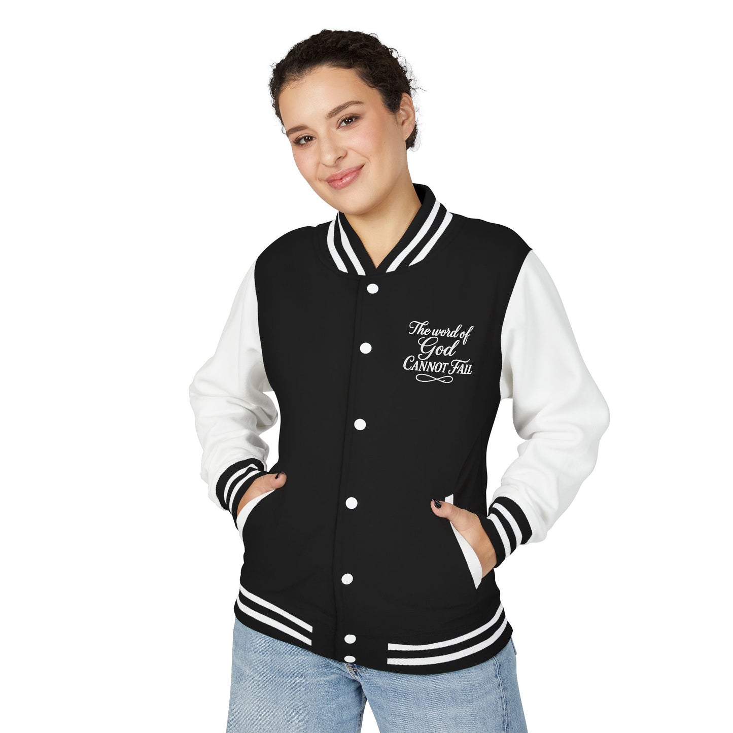 Letterman Jacket — "Addicted to Jesus" Christian Varsity Jacket