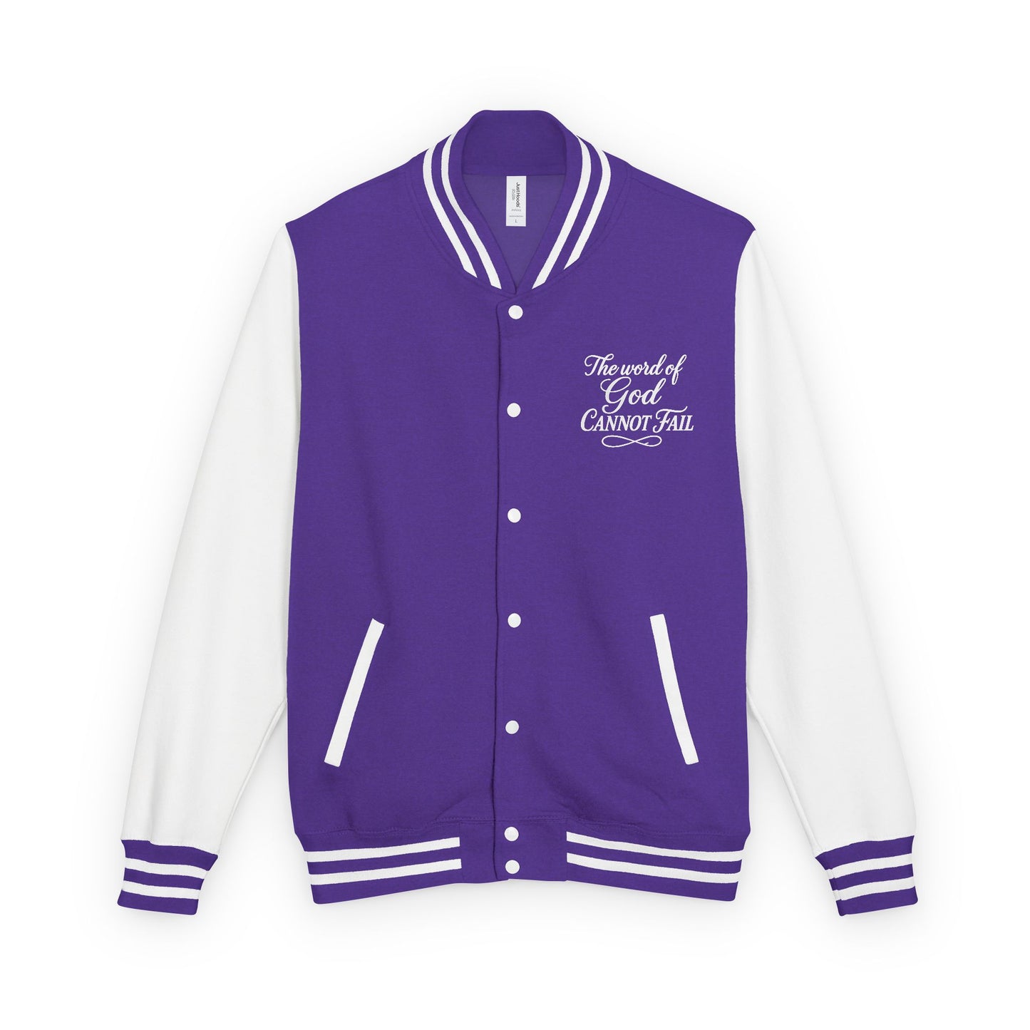Letterman Jacket — "Addicted to Jesus" Christian Varsity Jacket
