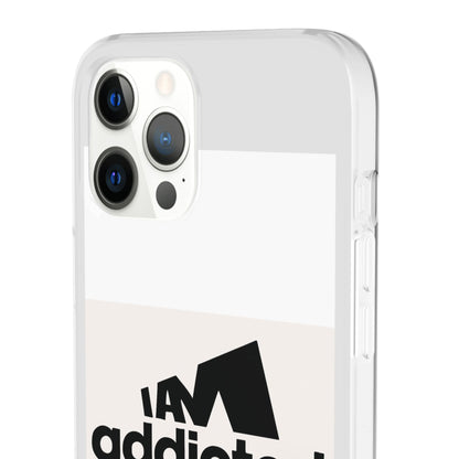 Phone Case — "I Am Addicted to Jesus Christ" Clear Protective Case