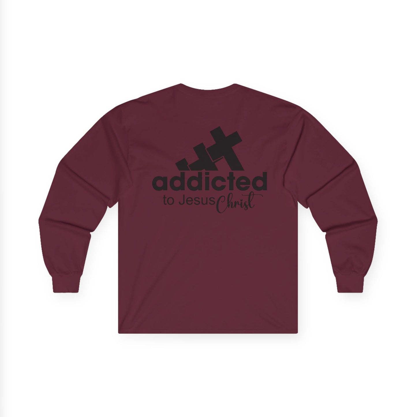 Long Sleeve Tee  "The Word of God Cannot Fail" / Addicted to Jesus Christian Shirt