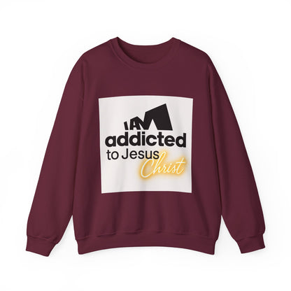 Addicted to Jesus Christ Crewneck Sweatshirt — "The Word of God Can Not Fail" Christian Pullover