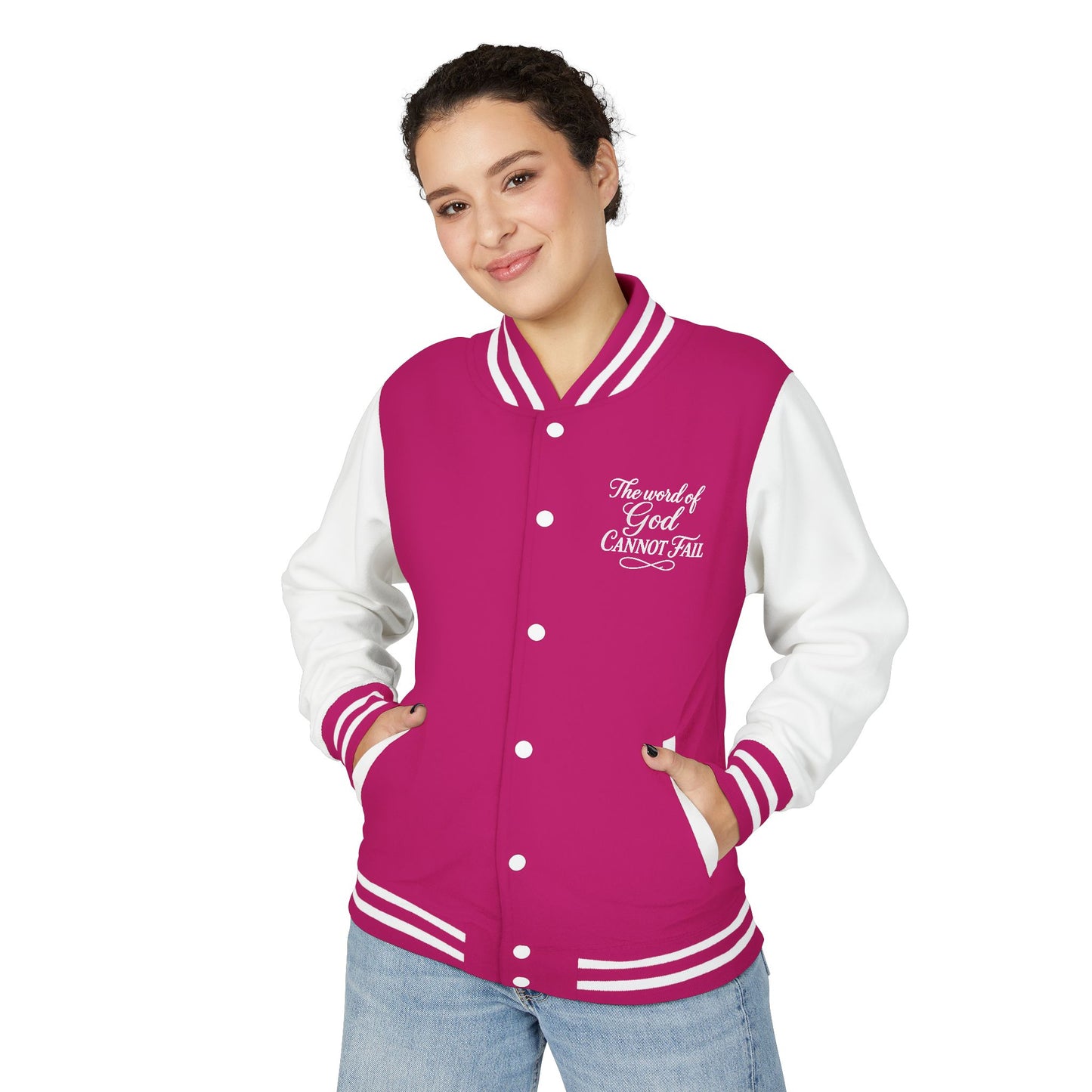 Letterman Jacket — "Addicted to Jesus" Christian Varsity Jacket