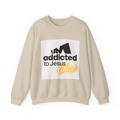 Addicted to Jesus Christ Crewneck Sweatshirt — "The Word of God Can Not Fail" Christian Pullover