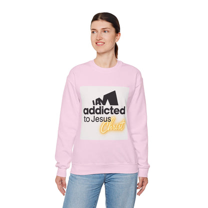 Addicted to Jesus Christ Crewneck Sweatshirt — "The Word of God Can Not Fail" Christian Pullover