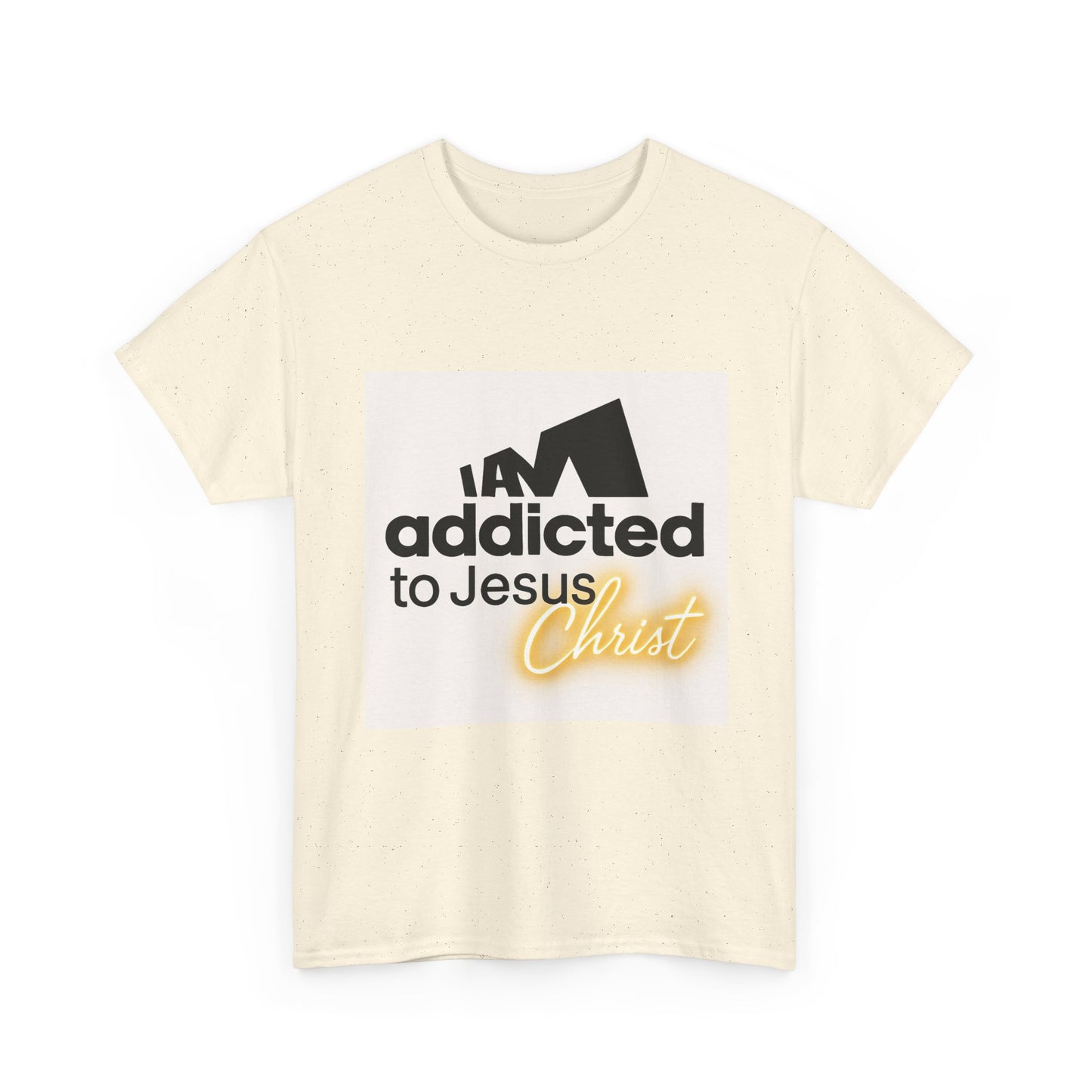 Faith T-Shirt - "Addicted to Jesus Christ" Graphic Tee