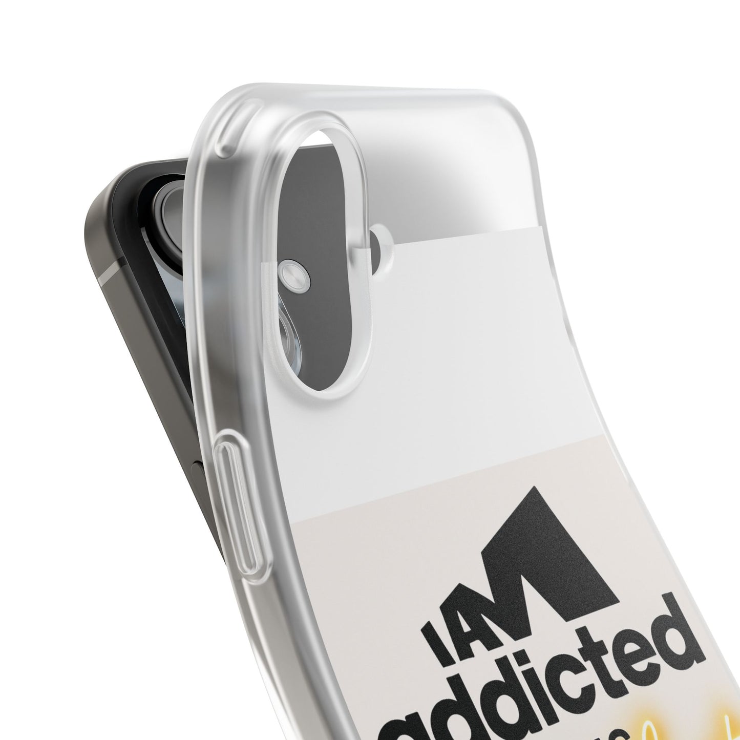 Phone Case — "I Am Addicted to Jesus Christ" Clear Protective Case
