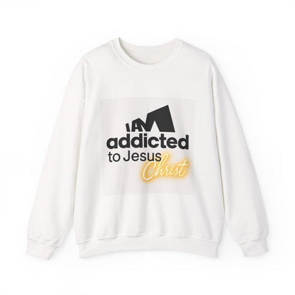 Addicted to Jesus Christ Crewneck Sweatshirt — "The Word of God Can Not Fail" Christian Pullover