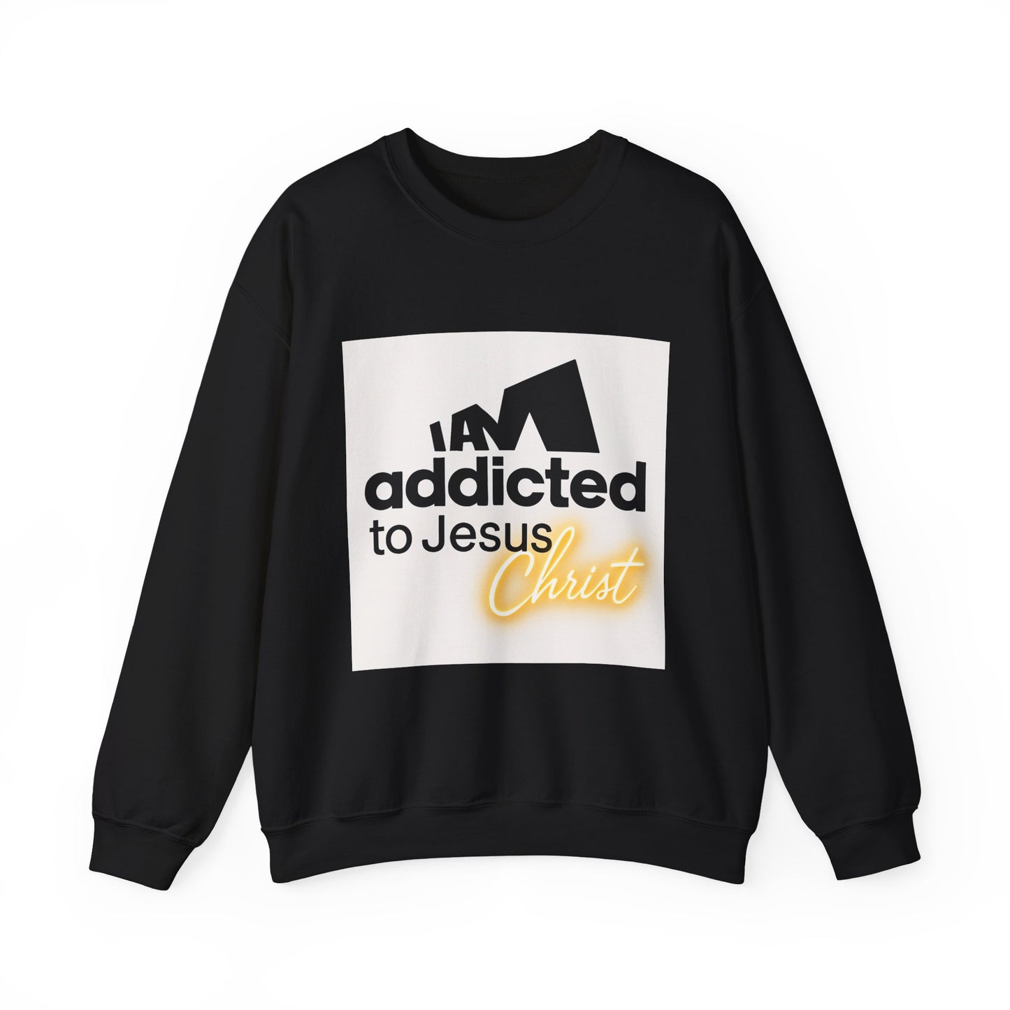 Addicted to Jesus Christ Crewneck Sweatshirt — "The Word of God Can Not Fail" Christian Pullover