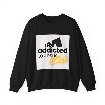 Addicted to Jesus Christ Crewneck Sweatshirt — "The Word of God Can Not Fail" Christian Pullover