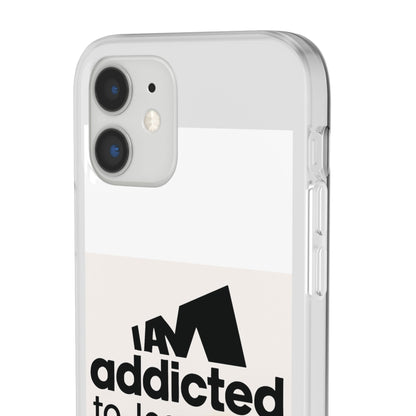 Phone Case — "I Am Addicted to Jesus Christ" Clear Protective Case