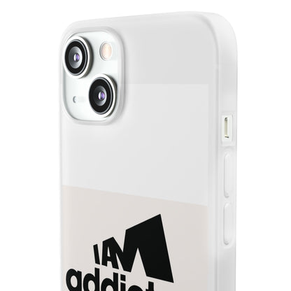 Phone Case — "I Am Addicted to Jesus Christ" Clear Protective Case