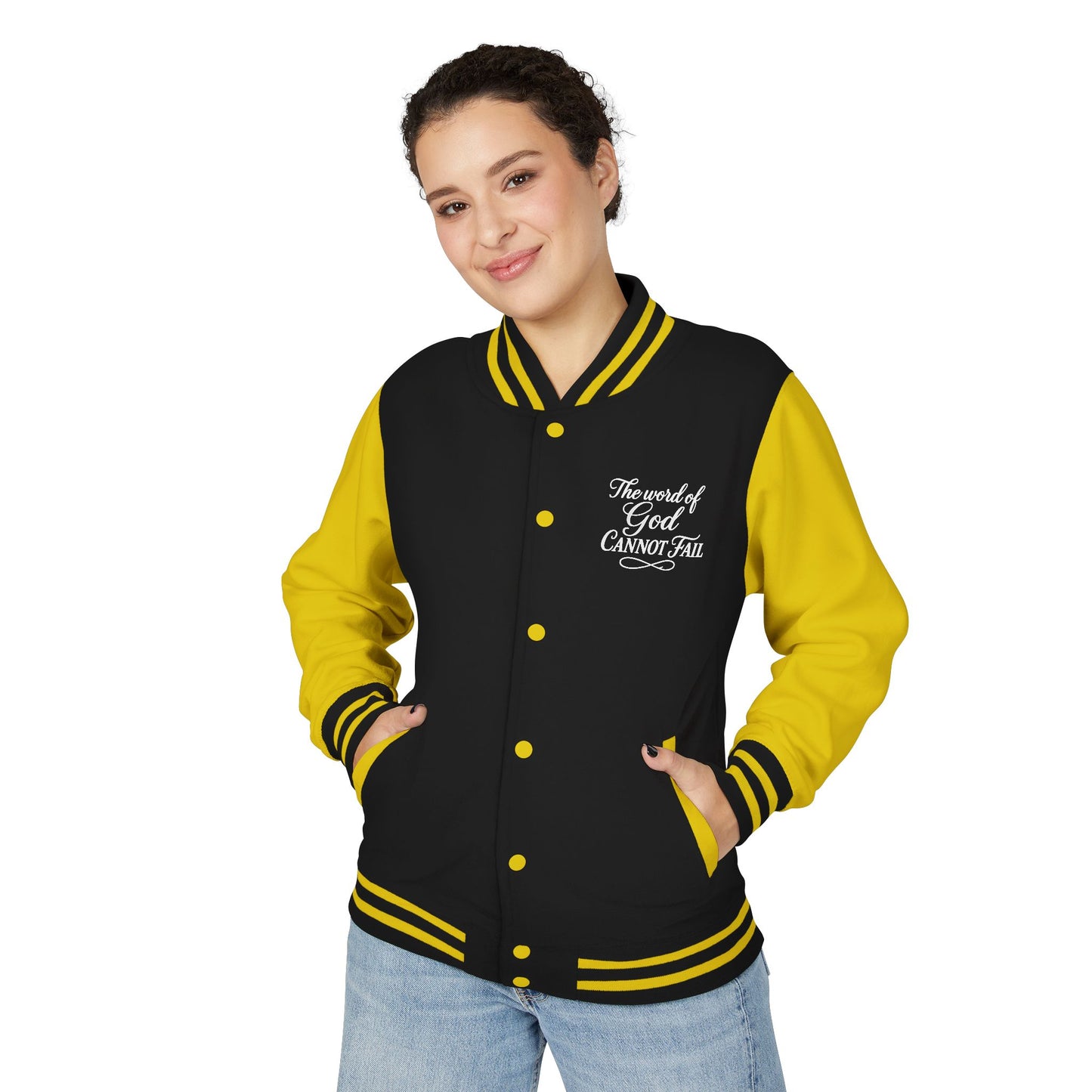 Letterman Jacket — "Addicted to Jesus" Christian Varsity Jacket