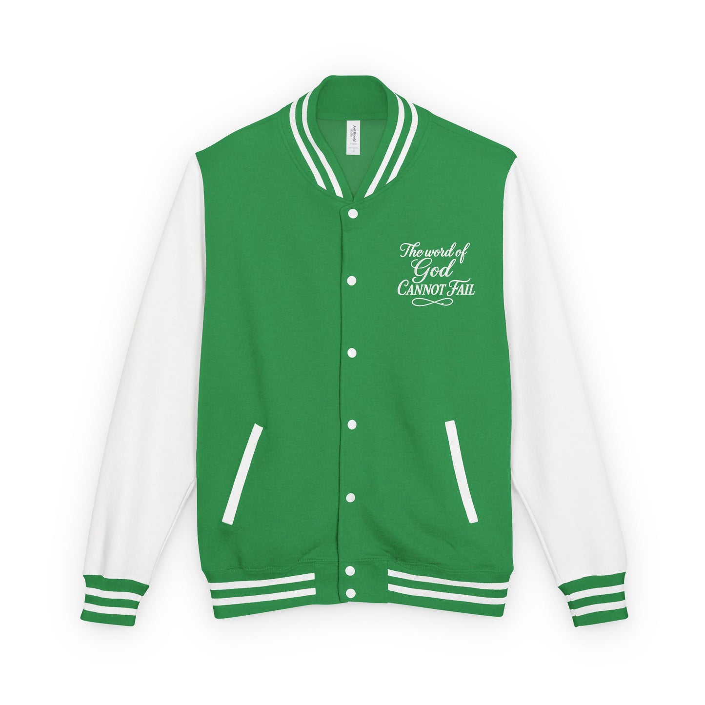 Letterman Jacket — "Addicted to Jesus" Christian Varsity Jacket