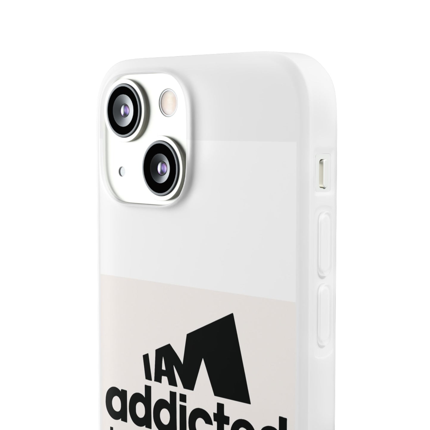 Phone Case — "I Am Addicted to Jesus Christ" Clear Protective Case