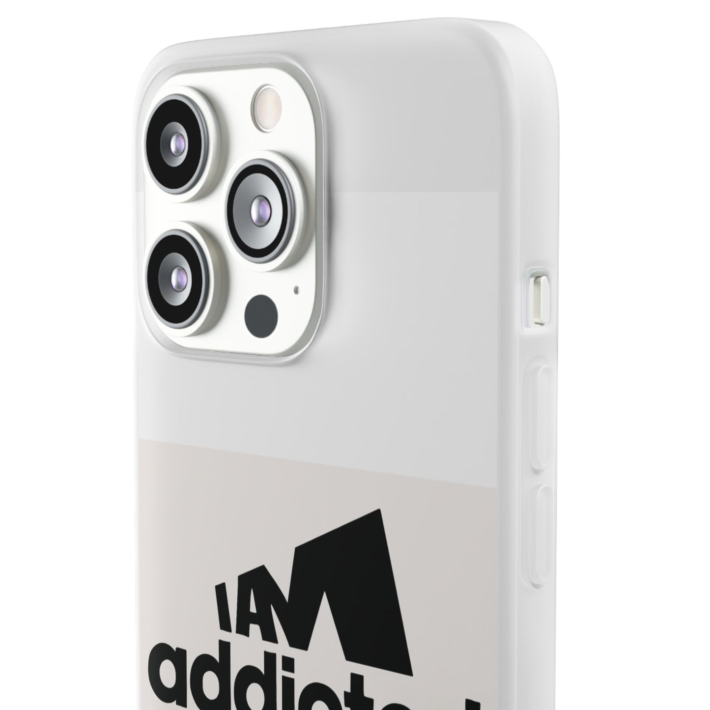 Phone Case — "I Am Addicted to Jesus Christ" Clear Protective Case