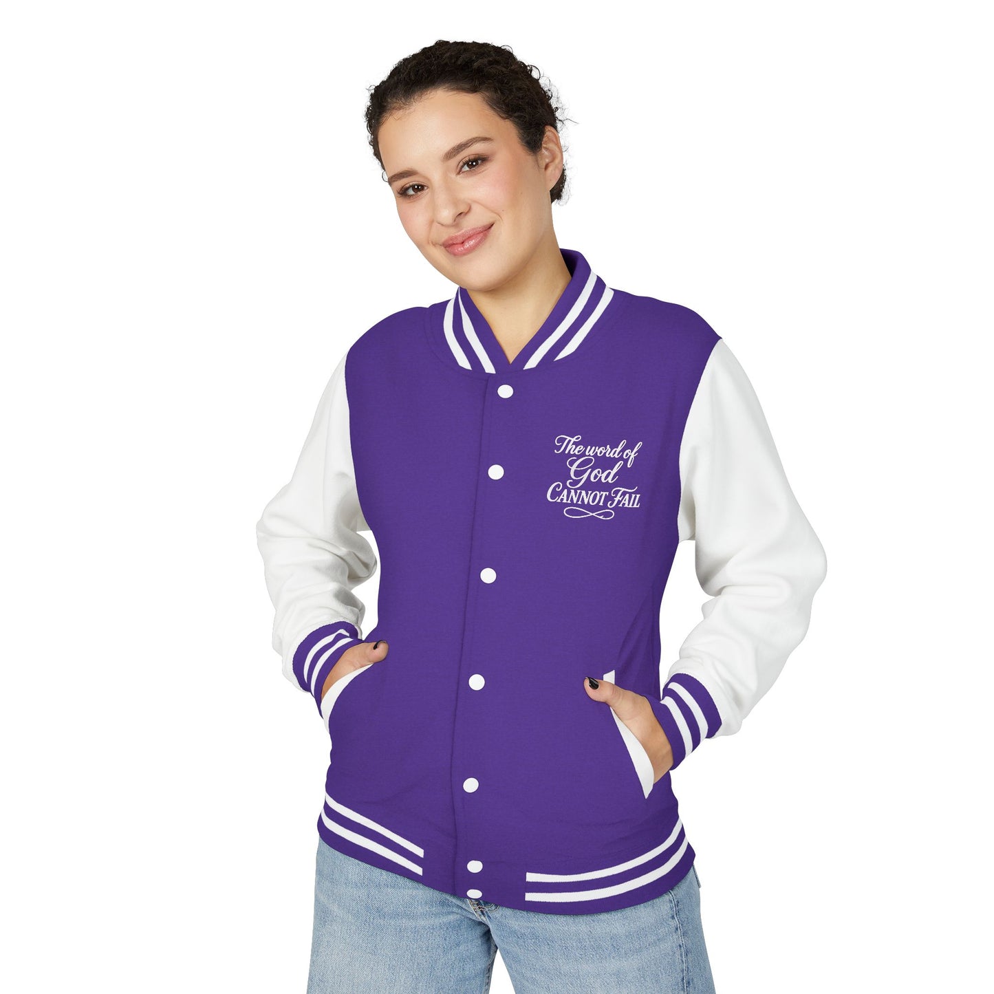 Letterman Jacket — "Addicted to Jesus" Christian Varsity Jacket